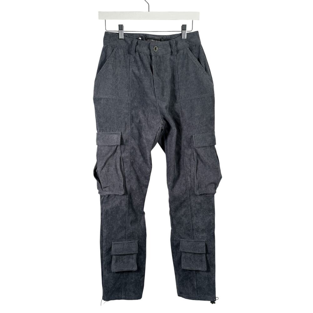 Maniere De Voir Gray Straight Leg Pants